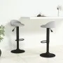 Kitchen stools 2 units light gray velvet by vidaXL, Kitchen stools - Ref: Foro24-333601, Price: 96,67 €, Discount: %
