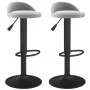 Kitchen stools 2 units light gray velvet by vidaXL, Kitchen stools - Ref: Foro24-333601, Price: 96,67 €, Discount: %