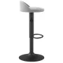 Kitchen stools 2 units light gray velvet by vidaXL, Kitchen stools - Ref: Foro24-333601, Price: 96,67 €, Discount: %