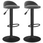 Küchenhocker 2 Einheiten dunkelgrauer Samt von vidaXL, Küchenhocker - Ref: Foro24-333602, Preis: 110,19 €, Rabatt: %