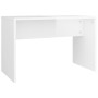 Glänzend weißes Waschtischset 86,5x35x136 cm von vidaXL, Schlafzimmerkommoden - Ref: Foro24-3114151, Preis: 118,62 €, Rabatt: %