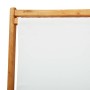 Silla de playa plegable madera maciza de eucalipto y tela crema en Sillas de jardín | Comprar online en Foro24