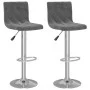 Küchenhocker 2 Einheiten dunkelgrauer Samt von vidaXL, Küchenhocker - Ref: Foro24-333688, Preis: 128,71 €, Rabatt: %