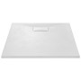 Plato de ducha SMC blanco 100x80 cm