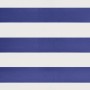 Toldo retráctil automático azul y blanco 4,5x3 m