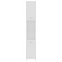 Juego de muebles de baño 4 piezas blanco