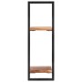 Wandregale 2 Stück massives Akazienholz 25x25x75 cm von vidaXL, Regale und Regale - Ref: Foro24-338462, Preis: 68,39 €, Rabat...