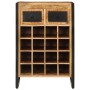 Wine rack for 16 bottles solid mango wood by vidaXL, Wine racks - Ref: Foro24-338464, Price: 326,60 €, Discount: %