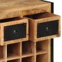 Weinregal für 16 Flaschen aus massivem Mangoholz von vidaXL, Weinregale - Ref: Foro24-338464, Preis: 326,60 €, Rabatt: %