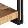 Mueble para TV de madera maciza de mango rugosa 120x30x40 cm