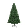 Árbol de Navidad artificial con ramas gruesas PVC verde 180 cm