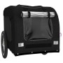 Remolque de bicicleta mascotas hierro tela Oxford negro de vidaXL, Cochecitos para mascotas - Ref: Foro24-93842, Precio: 95,0...