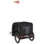 Remolque de bicicleta mascotas hierro tela Oxford negro de vidaXL, Cochecitos para mascotas - Ref: Foro24-93842, Precio: 98,6...