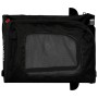 Haustier-Fahrradanhänger, Eisen-Oxford-Stoff, Schwarz von vidaXL, Kinderwagen für Haustiere - Ref: Foro24-93842, Preis: 100,3...