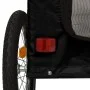 Remolque de bicicleta mascotas hierro tela Oxford negro de vidaXL, Cochecitos para mascotas - Ref: Foro24-93842, Precio: 98,6...