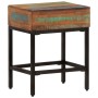 Recycled solid wood side table 40x30x51 cm by vidaXL, Side tables - Ref: Foro24-338473, Price: 57,21 €, Discount: %