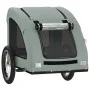 Haustier-Fahrradanhänger, Eisen-Oxford-Stoff, Grau von vidaXL, Kinderwagen für Haustiere - Ref: Foro24-93958, Preis: 100,09 €...