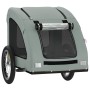 Haustier-Fahrradanhänger, Eisen-Oxford-Stoff, Grau von vidaXL, Kinderwagen für Haustiere - Ref: Foro24-93958, Preis: 101,87 €...