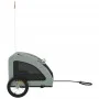 Haustier-Fahrradanhänger, Eisen-Oxford-Stoff, Grau von vidaXL, Kinderwagen für Haustiere - Ref: Foro24-93958, Preis: 100,09 €...