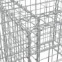 Gabionenkorb aus verzinktem Eisen, silberfarben, 70 x 70 x 65 cm von vidaXL, Töpfe und Pflanzgefäße - Ref: Foro24-364850, Pre...
