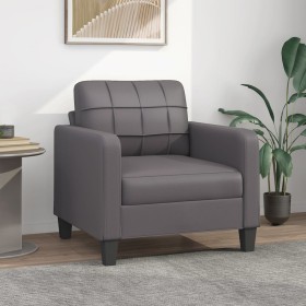 Kunstleder Sessel grau 60 cm von vidaXL, Sofas - Ref: Foro24-359109, Preis: 135,56 €, Rabatt: %