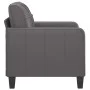 Kunstleder Sessel grau 60 cm von vidaXL, Sofas - Ref: Foro24-359109, Preis: 134,98 €, Rabatt: %