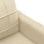 2-Sitzer-Sofa aus cremefarbenem Stoff 140 cm von vidaXL, Sofas - Ref: Foro24-359093, Preis: 193,42 €, Rabatt: %