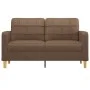 2 seater brown fabric sofa 140 cm by vidaXL, Sofas - Ref: Foro24-359094, Price: 189,57 €, Discount: %