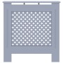 Cubierta para radiador MDF gris 78 cm