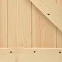 Schiebetür mit Beschlägen aus massivem Kiefernholz, 90 x 210 cm von vidaXL, Türen - Ref: Foro24-3202982, Preis: 185,87 €, Rab...