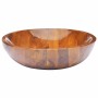 Lavabo de madera maciza de teca 60x40x10 cm