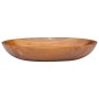 Lavabo de madera maciza de teca 60x40x10 cm