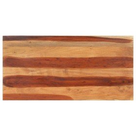 Tablero de mesa madera maciza de acacia 120x60x(2,5-2,7) cm en Tableros para mesas | Comprar online en Foro24