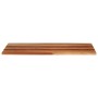 Tablero de mesa madera maciza de acacia 120x60x(2,5-2,7) cm