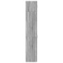 Armario estrecho madera ingeniería gris Sonoma 40x42,5x225 cm