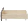 Cajones de cama 2 uds madera de ingeniería y tela gris taupe de vidaXL, Camas y accesorios - Ref: Foro24-833913, Precio: 45,2...