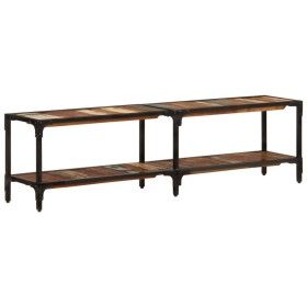 Recycled solid wood TV cabinet 150x30x41 cm by vidaXL, TV Furniture - Ref: Foro24-338475, Price: 86,42 €, Discount: %