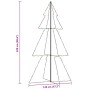 Árbol de Navidad 300 luces LED interior y exterior 120x220 cm
