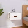 Weißer Wand-Nachttisch 40x29,5x22 cm von vidaXL, Schließfächer und Lagerschränke - Ref: Foro24-820988, Preis: 36,58 €, Rabatt: %