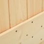 Schiebetür mit Beschlägen aus massivem Kiefernholz, 90 x 210 cm von vidaXL, Türen - Ref: Foro24-3057594, Preis: 343,37 €, Rab...