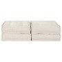 Sofá modular Manual 2 pcs Crema 70 x 70 x 36 cm tela
