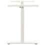 White Crank Adjustable Height Desk Frame by vidaXL, Cubicles and work tables - Ref: Foro24-321718, Price: 156,78 €, Discount: %
