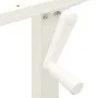 White Crank Adjustable Height Desk Frame by vidaXL, Cubicles and work tables - Ref: Foro24-321718, Price: 156,40 €, Discount: %