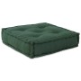 Sofá modular Manual 4 pcs Verde 70 x 70 x 56 cm tela