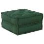 Sofá modular Manual 4 pcs Verde 70 x 70 x 56 cm tela