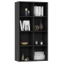 Schwarzes Sperrholzregal/Sideboard 66x30x130 cm von vidaXL, Bücherregale und Regale - Ref: Foro24-800154, Preis: 84,59 €, Rab...