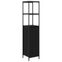Juego de muebles de baño 2 pcs Roble negro 36 x 35 x 165 cm