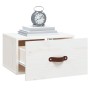 Weißer Wand-Nachttisch 40x29,5x22 cm von vidaXL, Schließfächer und Lagerschränke - Ref: Foro24-820988, Preis: 36,58 €, Rabatt: %