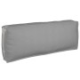 Juego de cojines de paleta 3 pcs Gris 120 x 80 x 12 cm