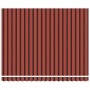 Toldo Retráctil Naranja y marrón 400 x 300 cm Poliéster